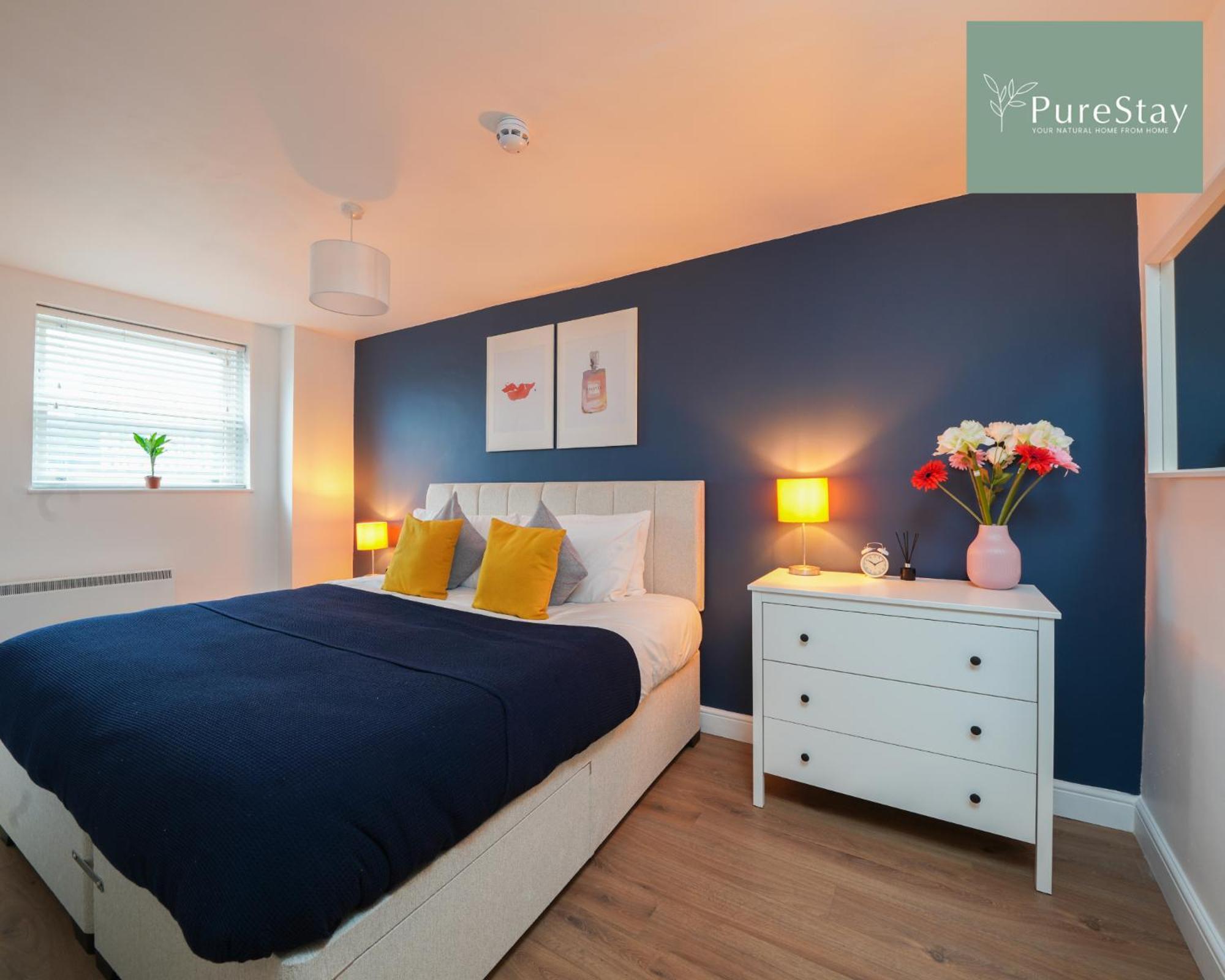 Stunning Two Bed Leamington Apartment With Free Wifi By Purestay Short Lets & Serviced Accommodation المظهر الخارجي الصورة