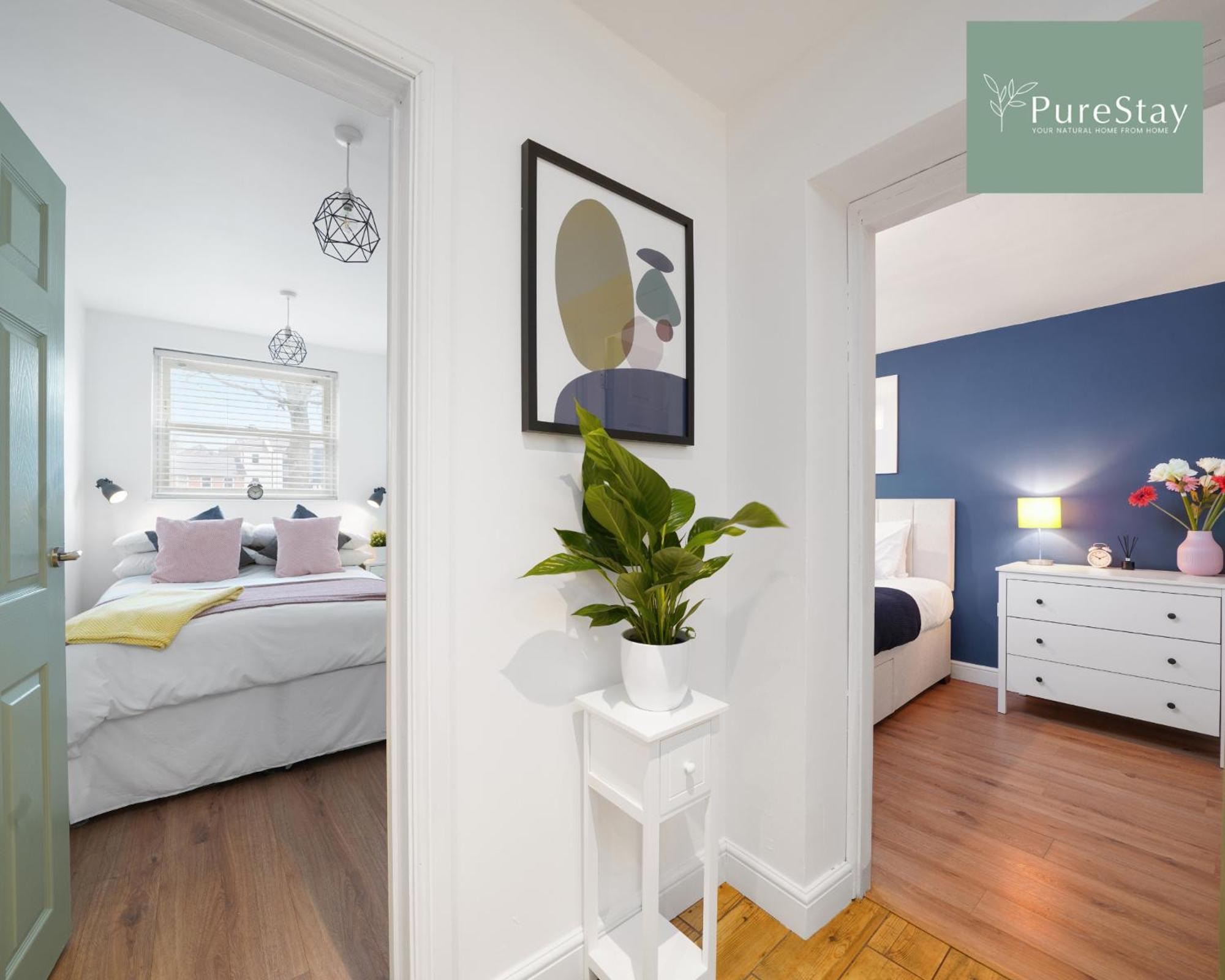 Stunning Two Bed Leamington Apartment With Free Wifi By Purestay Short Lets & Serviced Accommodation المظهر الخارجي الصورة
